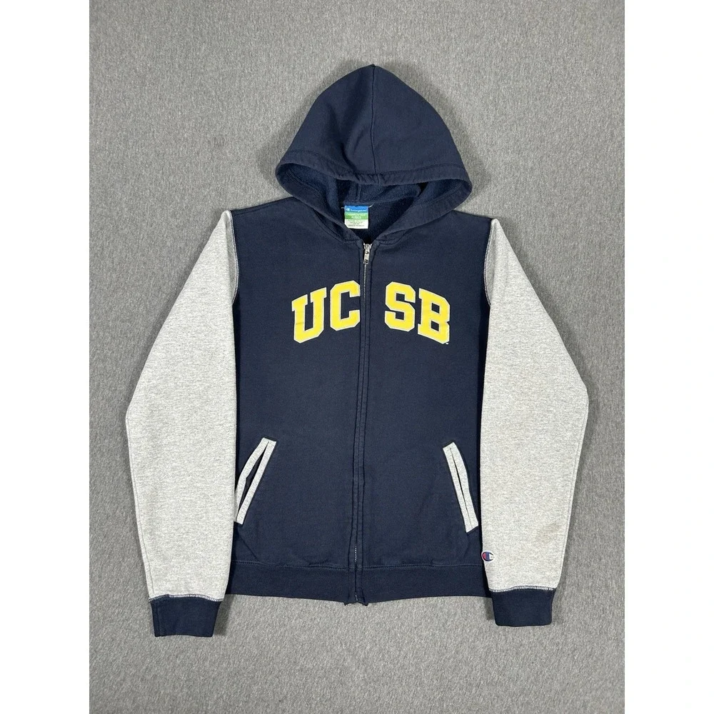 Champion UCSB Eco Fleece Full Zip Hoodie Youth XL (14-16)